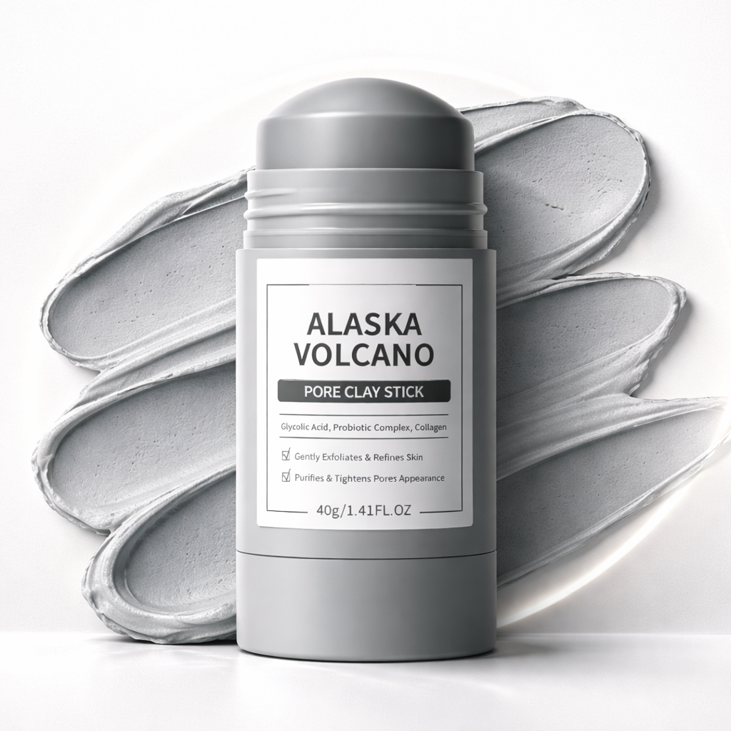 Alaska Volcano Pore Clay Stick