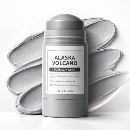 Alaska Volcano Pore Clay Stick