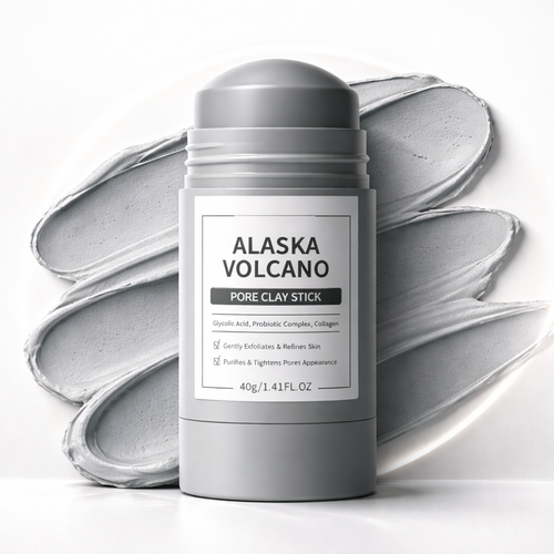 Alaska Volcano Pore Clay Stick